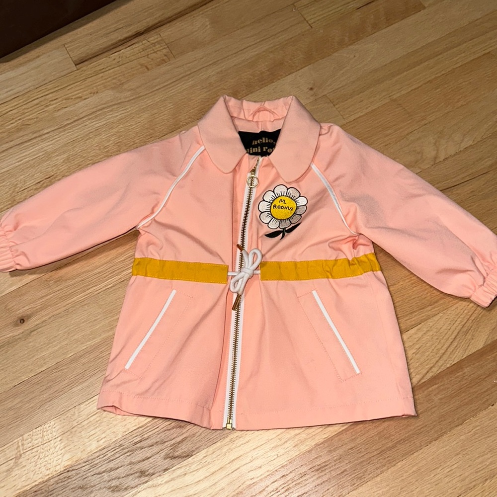 MINI RODINI coat girl US 9-18M